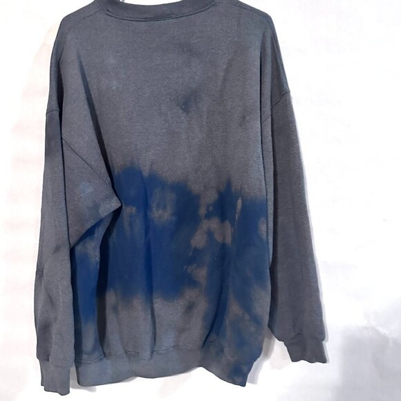 Bike Skateboard Punk Distressed Sweatshirt Crewneck Minnesota Tie dyed XL - Picture 7 of 8